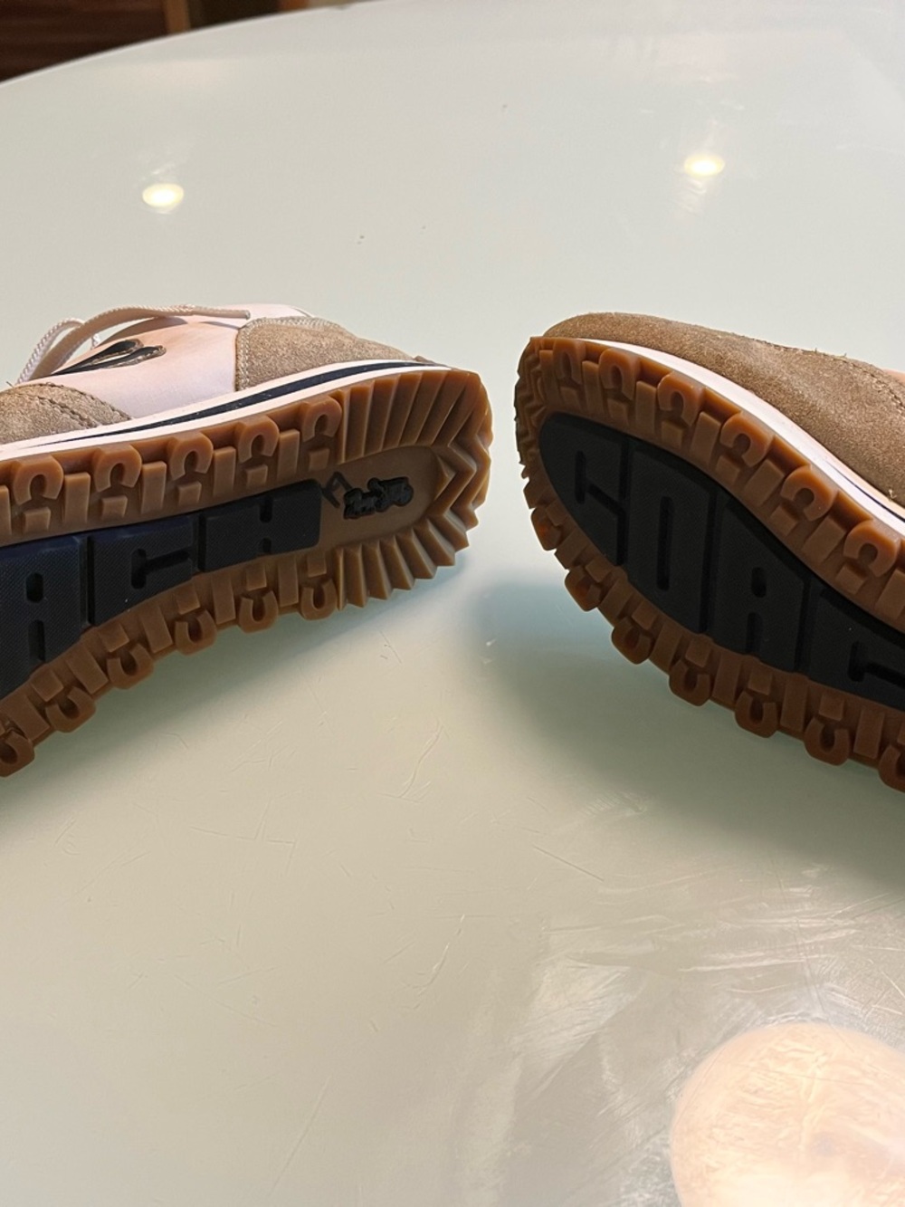 Coach Beige and Cream Women's Athletic Sneakers - Picture 5 of 5